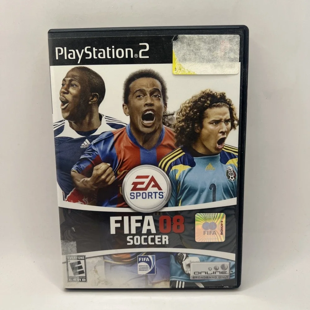 EA Sports FIFA Soccer 08 (Sony PlayStation 2, 2007) Complete ~ Tested & Works